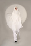 Telekung ARJANA Yasharah in White
