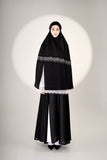 Mini Telekung ARJANA Zaheen in Black