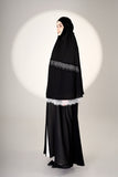 Mini Telekung ARJANA Zaheen in Black