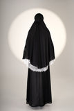 Mini Telekung ARJANA Zaheen in Black