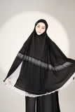 Mini Telekung ARJANA Zaheen in Black