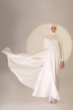 Abaya ARJANA Iman in White