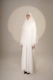 Mini Telekung ARJANA Zaheen in White