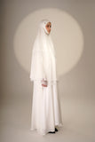 Mini Telekung ARJANA Zaheen in White