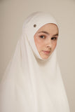 Mini Telekung ARJANA Zaheen in White