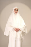 Mini Telekung ARJANA Zaheen in White