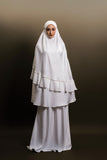 Telekung ARJANA Maya in White
