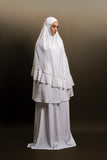 Telekung ARJANA Maya in White