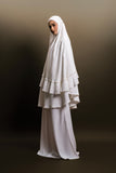 Telekung ARJANA Maya in White