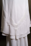 PRE-ORDER: Telekung ARJANA Adaline in White with Swarovski Crystals