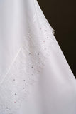 PRE-ORDER: Telekung ARJANA Adaline in White with Swarovski Crystals