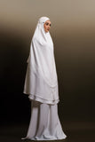 Telekung ARJANA Adaline in White