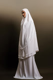 Telekung ARJANA Adaline in White