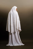Telekung ARJANA Adaline in White