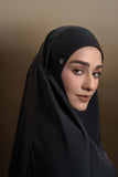PRE-ORDER: Telekung ARJANA Adaline in Black with Swarovski Crystals