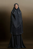PRE-ORDER: Telekung ARJANA Adaline in Black with Swarovski Crystals