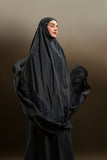 PRE-ORDER: Telekung ARJANA Adaline in Black with Swarovski Crystals
