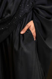 PRE-ORDER: Telekung ARJANA Adaline in Black with Swarovski Crystals