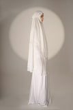 Telekung ARJANA Yasharah in White