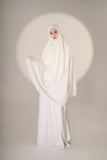 Telekung ARJANA Yasharah in White
