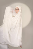 Telekung ARJANA Yasharah in White
