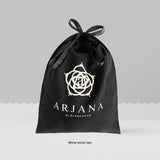 PRE-ORDER: Telekung ARJANA Adaline in Black with Swarovski Crystals
