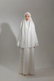 Mini Telekung ARJANA Lily in White