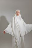 Mini Telekung ARJANA Lily in White