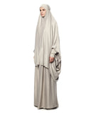 (AS-IS) Telekung ARJANA Rose in Grey