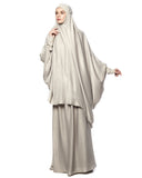 (AS-IS) Telekung ARJANA Rose in Grey