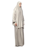 (AS-IS) Telekung ARJANA Rose in Grey