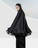 (AS-IS) Telekung ARJANA Damier in Black