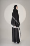 Mini Telekung ARJANA Batrisyia in Black