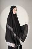 Mini Telekung ARJANA Batrisyia in Black