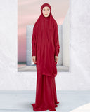 (AS-IS) Telekung ARJANA Rose in Maroon