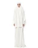 (AS-IS) Telekung ARJANA Rose in White