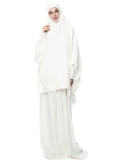 (AS-IS) Telekung ARJANA Rose in White