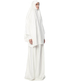 (AS-IS) Telekung ARJANA Rose in White