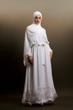 Abaya ARJANA Alhena in White