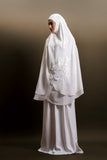 Telekung ARJANA Eleanore in White