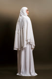 Telekung ARJANA Eleanore in White