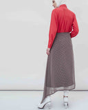 BLANC - Assymetrical Skirt