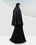 Telekung ARJANA Damier in Black