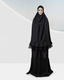 Telekung ARJANA Damier in Black
