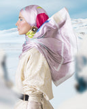 ARJANA X ADAM : Floor of Kasbah (Square Scarf)